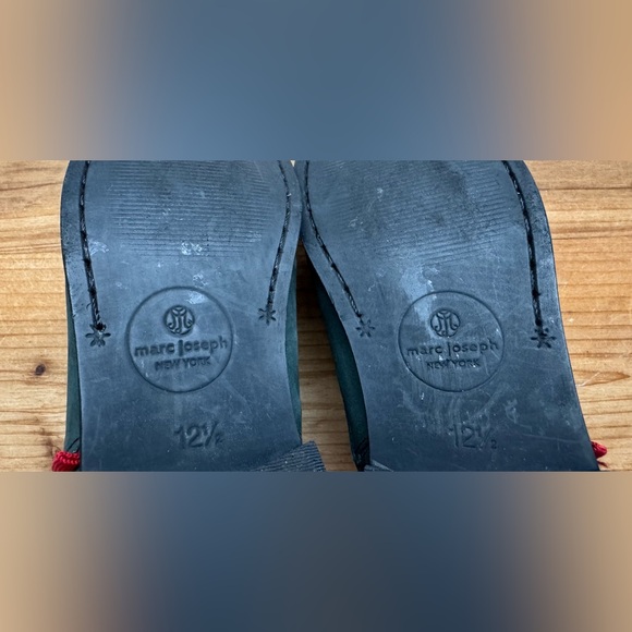 Marc Joseph New York Kids Webster Bootie Green Nubuck Leather Size 12.5 - Picture 5 of 8